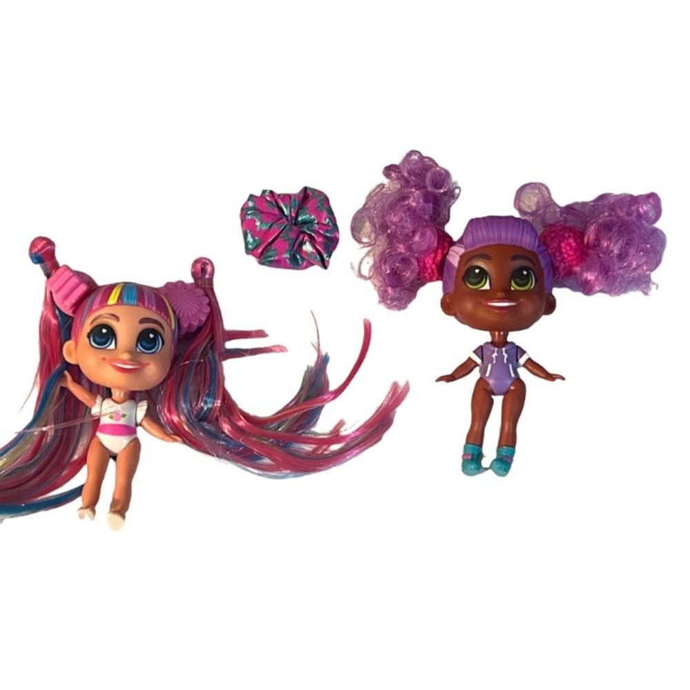 Bundle Of Two Hair Adorable Dolls  Just Play Girls Toys